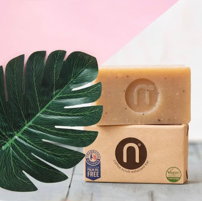 橄欖木肥皂架 + 澳洲品牌nude手工皂