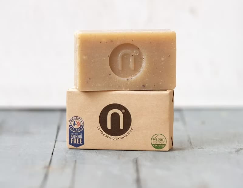 橄欖木肥皂架 + 澳洲品牌nude手工皂