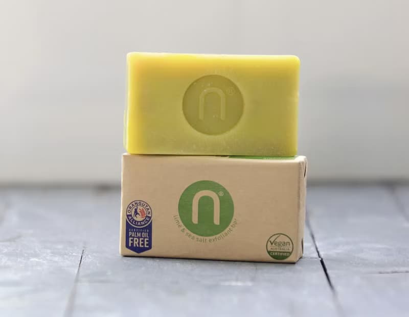 橄欖木肥皂架 + 澳洲品牌nude手工皂