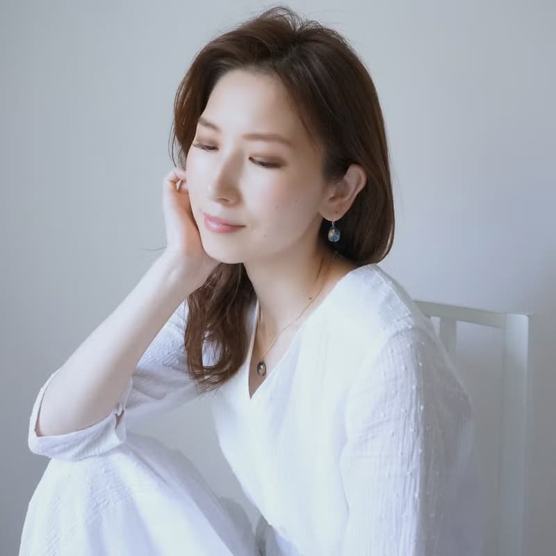 海色のガラスアートjewelryピアスorイヤリング