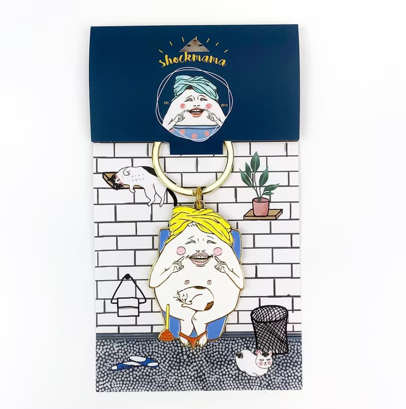 便所小時光 鑰匙圈