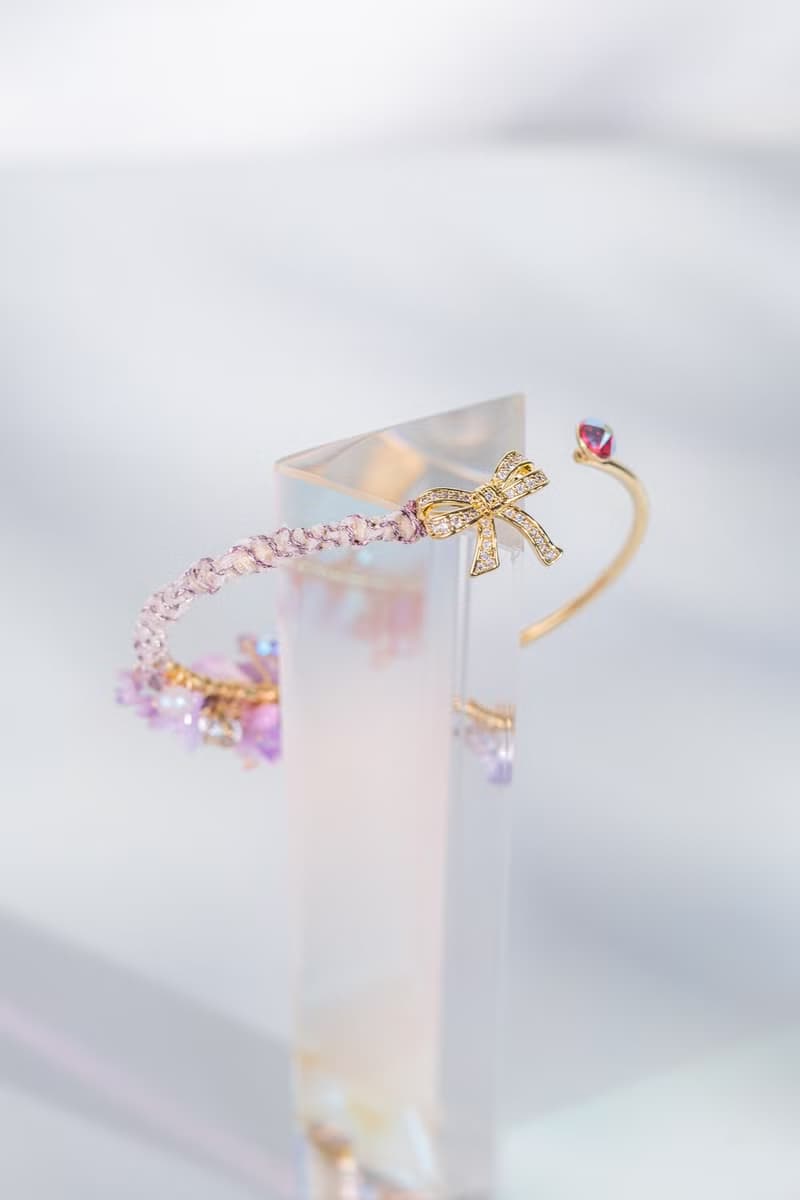 花途路上紫櫻花束手鐲