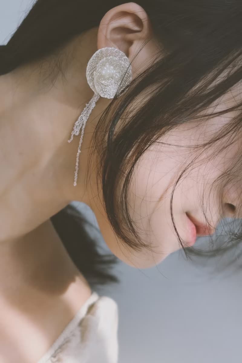 霧中雪花 夾式耳環 耳夾 珍珠 925銀針 新娘耳環 婚禮飾品 樹脂