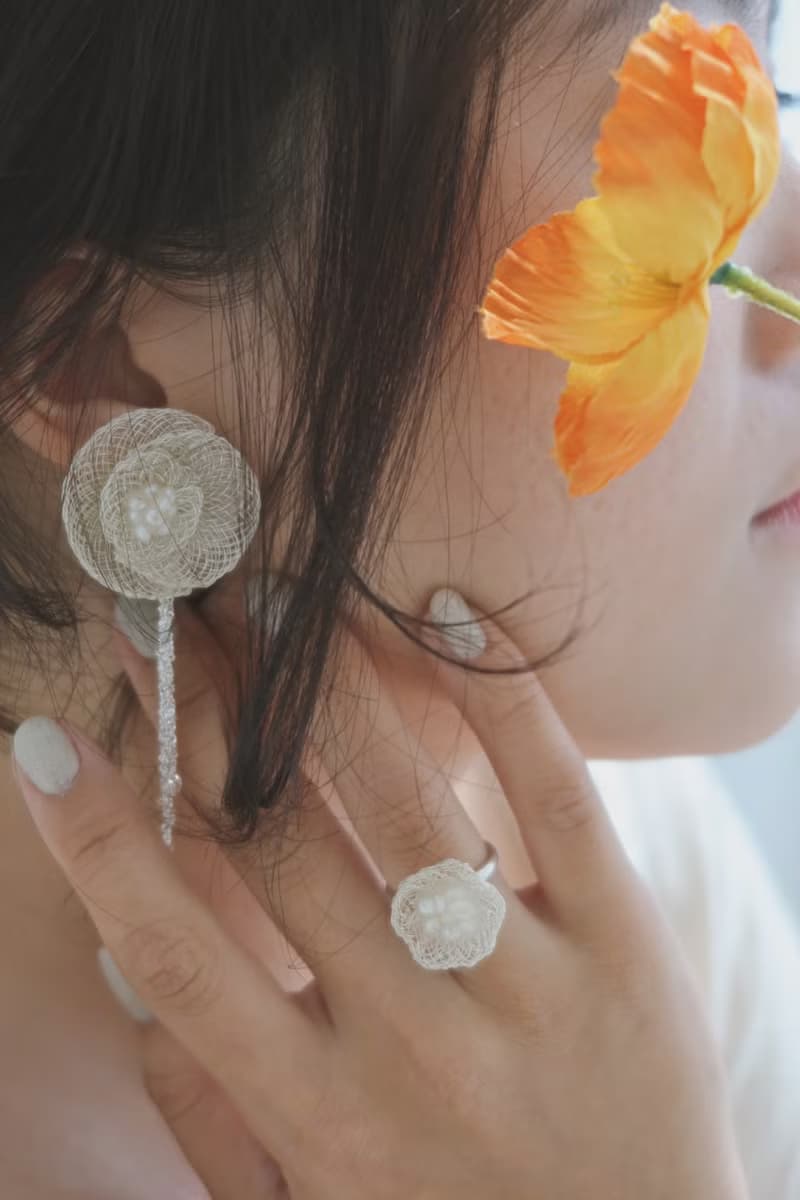 霧中雪花 夾式耳環 耳夾 珍珠 925銀針 新娘耳環 婚禮飾品 樹脂
