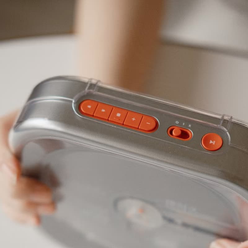 R400 CD player 高音質 果凍機 便攜式 藍牙 (白色/銀色/活力黃)