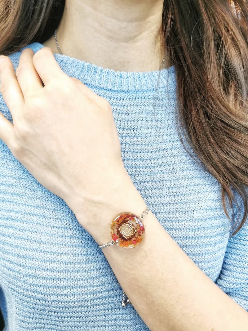 海底輪花精手鏈 Root Chakra Hz Floral Bracelet