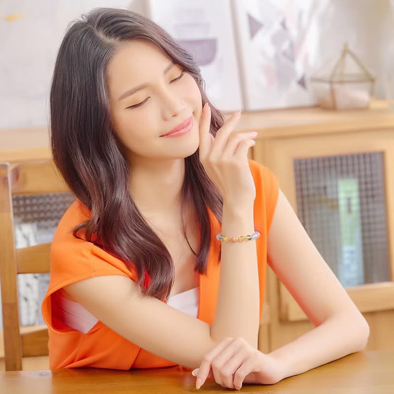 金 - 隨心所欲7A晶石手鍊(含開光)五行、招財、事業、貴人