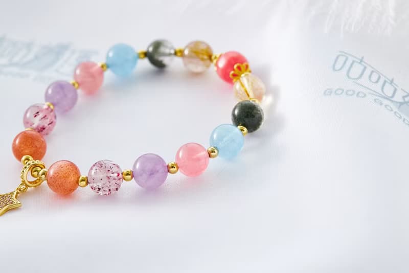 金 - 隨心所欲7A晶石手鍊(含開光)五行、招財、事業、貴人