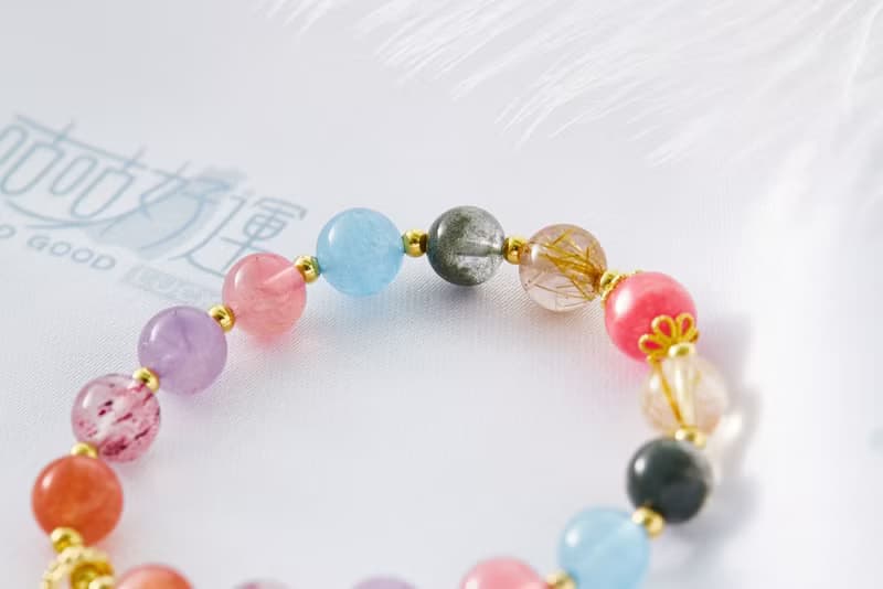 金 - 隨心所欲7A晶石手鍊(含開光)五行、招財、事業、貴人