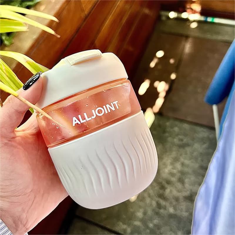 【免運】alljoint玻璃水杯咖啡吸管杯