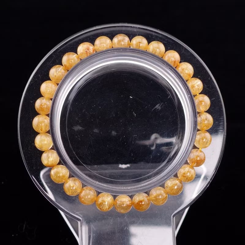 寶麗金珠寶-天然鈦晶手珠