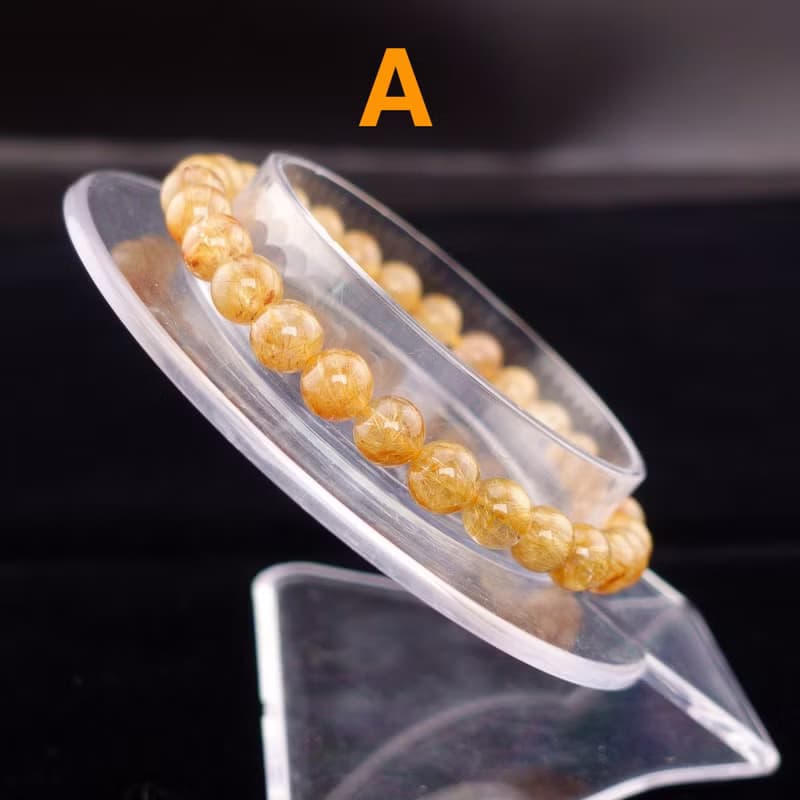 寶麗金珠寶-天然鈦晶手珠