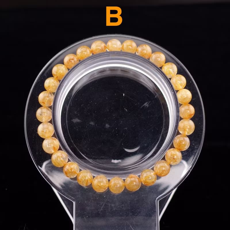 寶麗金珠寶-天然鈦晶手珠