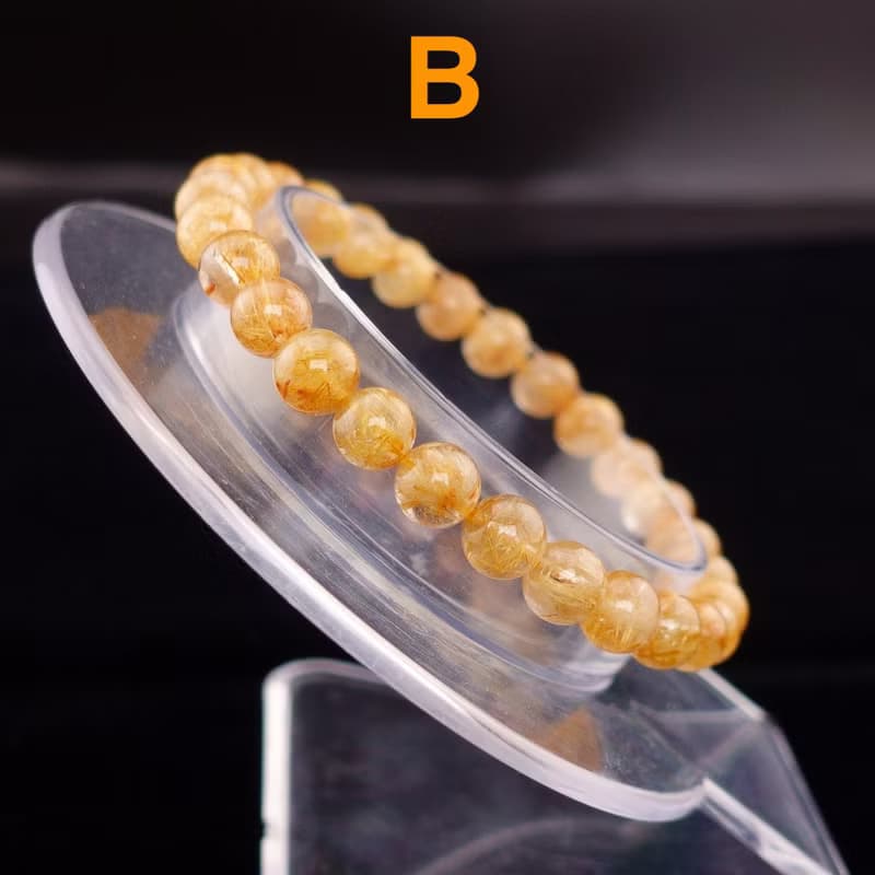 寶麗金珠寶-天然鈦晶手珠