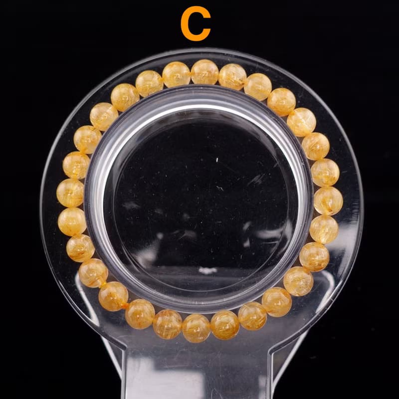 寶麗金珠寶-天然鈦晶手珠