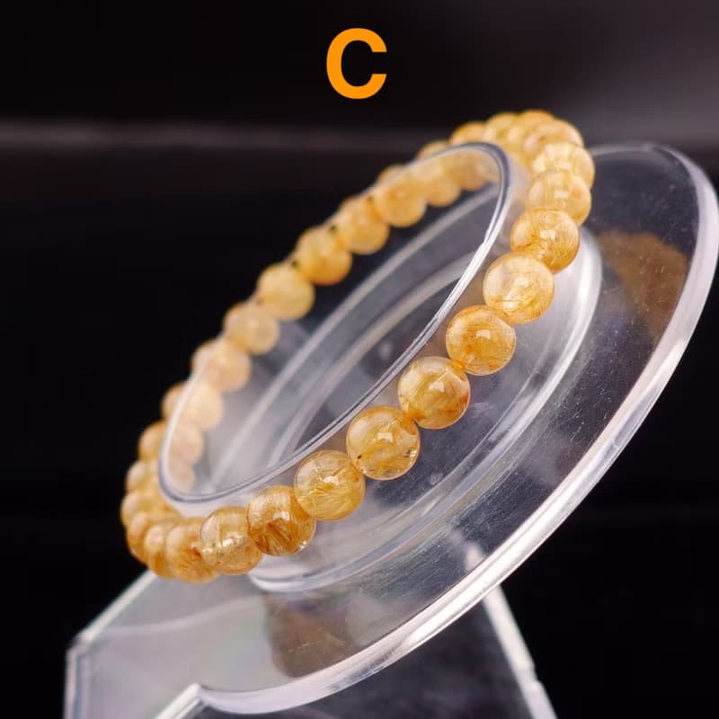 寶麗金珠寶-天然鈦晶手珠