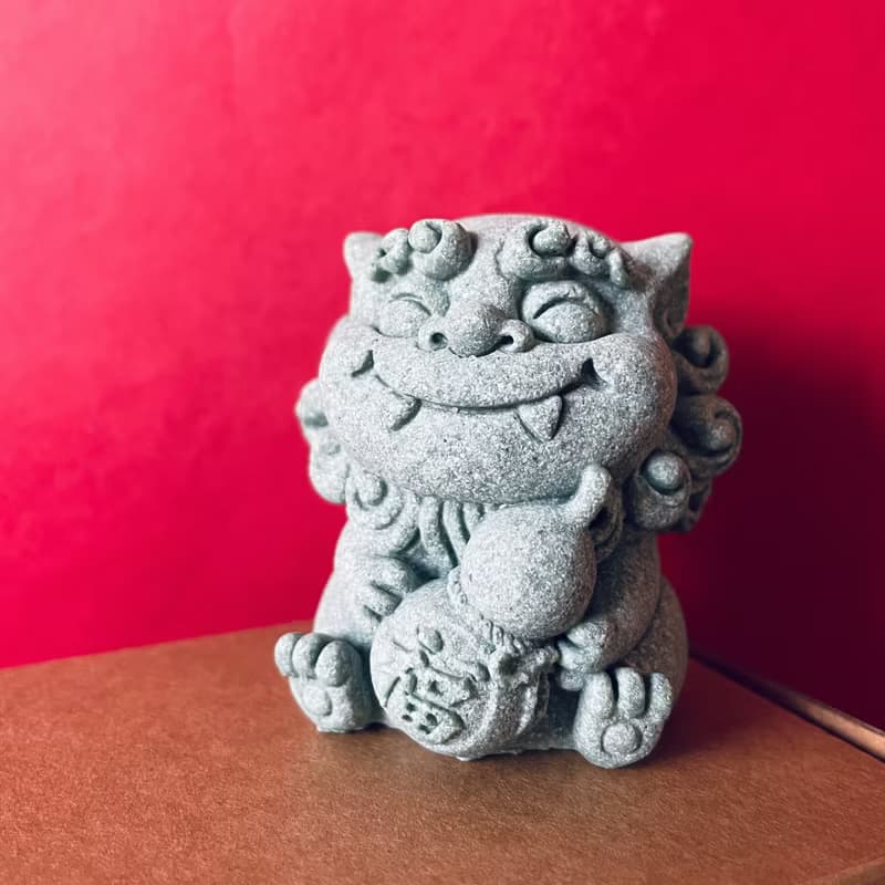 【風獅爺坐鎮】擴香水晶+精油+風獅爺禮盒組招財開運擋煞庇佑祈福