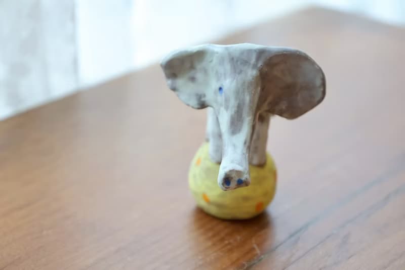 【聖誕節禮物】頑皮大象雕塑擺飾A