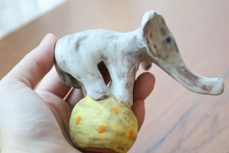 【聖誕節禮物】頑皮大象雕塑擺飾A