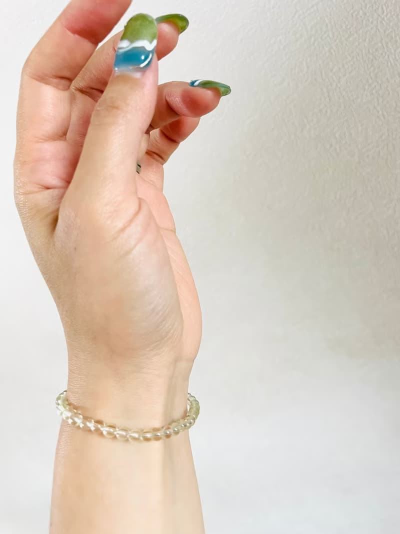 曜金七念  晶之靈盒【愛心超七魔盒黃水晶設計款手串】一物一拍