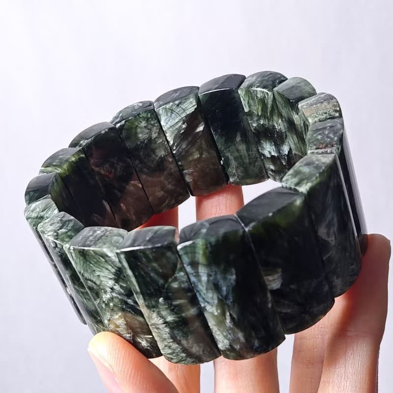 頂級綠龍晶 天使之石 羽毛 招財 大寶石寬手排 單品 禮物 收藏級
