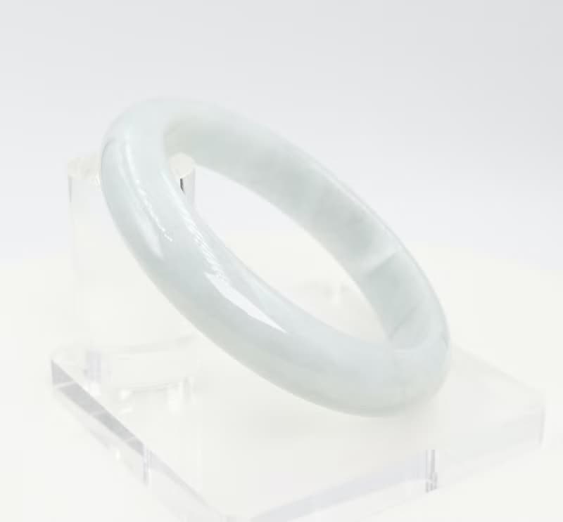 寶麗金珠寶-天然糯種淡綠A貨緬甸玉手鐲