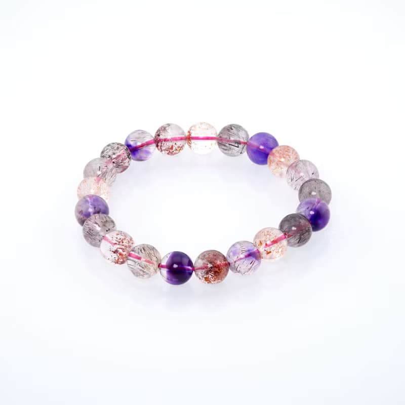 寶麗金珠寶-天然超七水晶手珠 手鍊