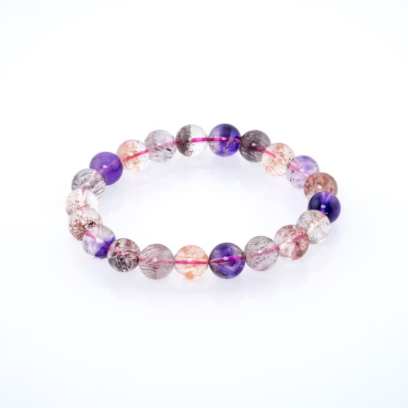 寶麗金珠寶-天然超七水晶手珠 手鍊