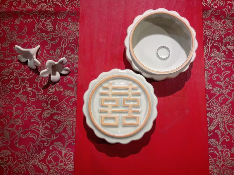 【台客藍】雙喜臨門*見囍盒 單入