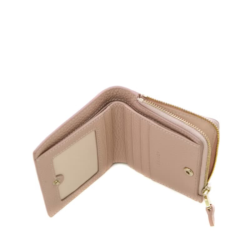 Viola 牛皮短銀包 原創設計