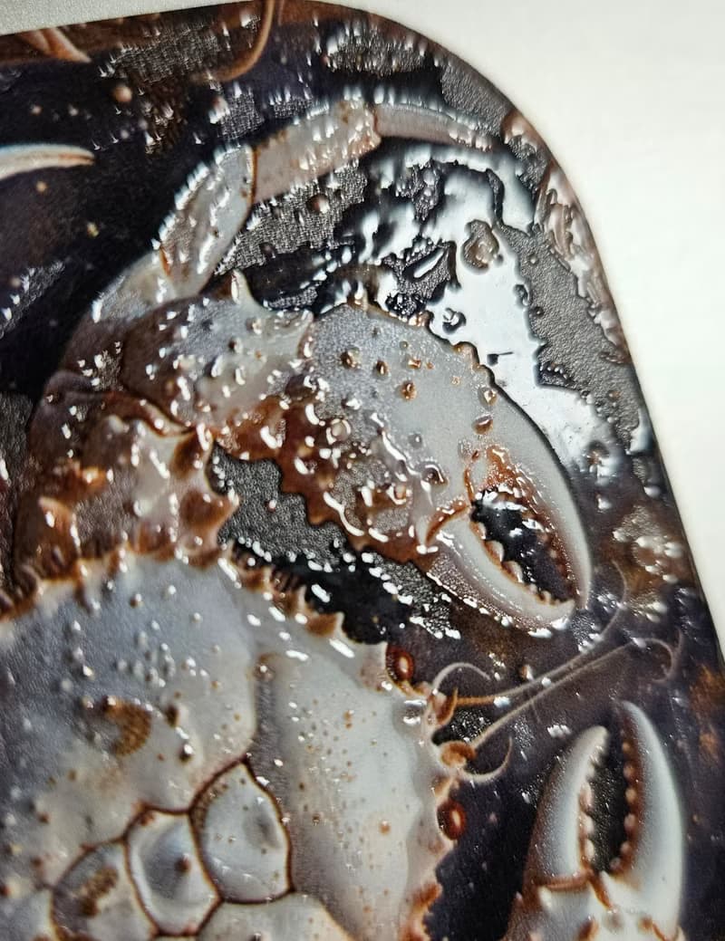 巨蟹座-晶雕陶瓷吸水杯墊