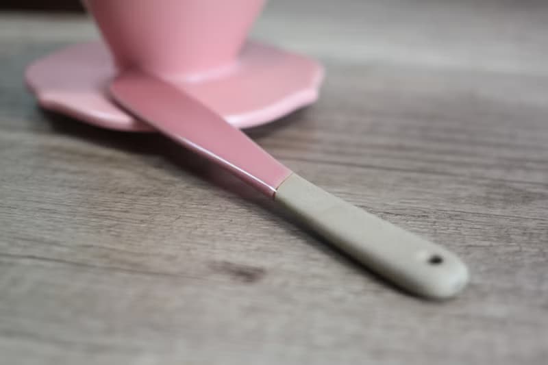 【送禮好物】櫻花餅乾棒 陶瓷攪拌棒 奶油抹刀 鶯歌製