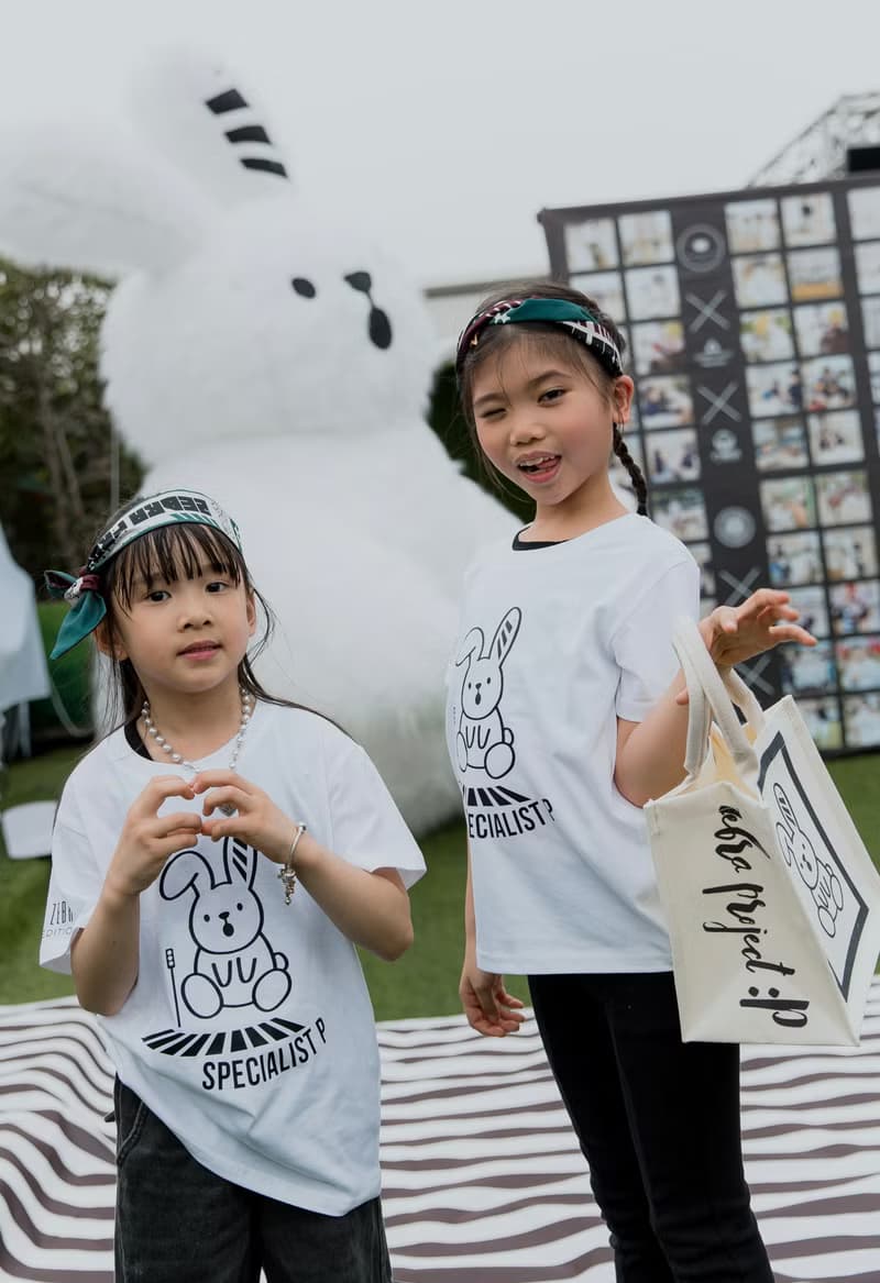 兔子在走斑馬線 T恤 I zebra project:P限定 I 棉質男女童裝