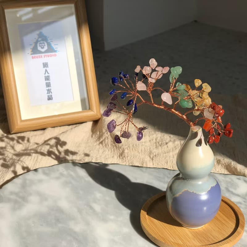 七彩生命樹【能量水晶守護者】