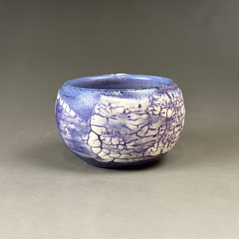 台灣【志野燒】紫雲彩茶杯 壹