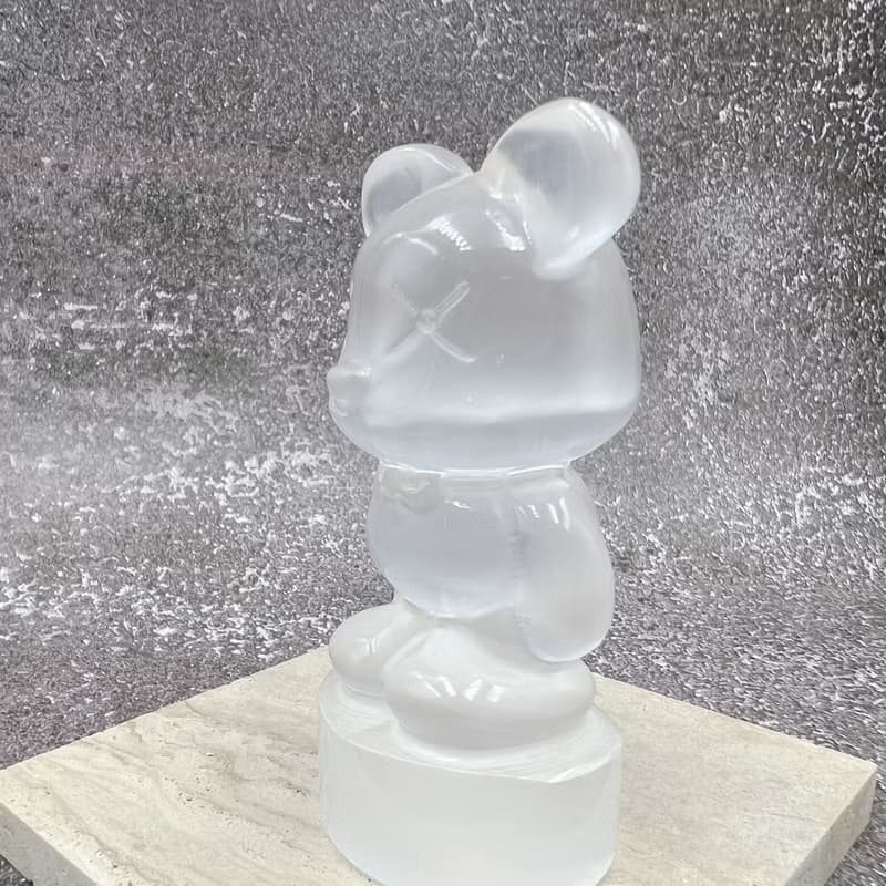 透石膏‧ 能量淨化石‧ 暴力熊擺件