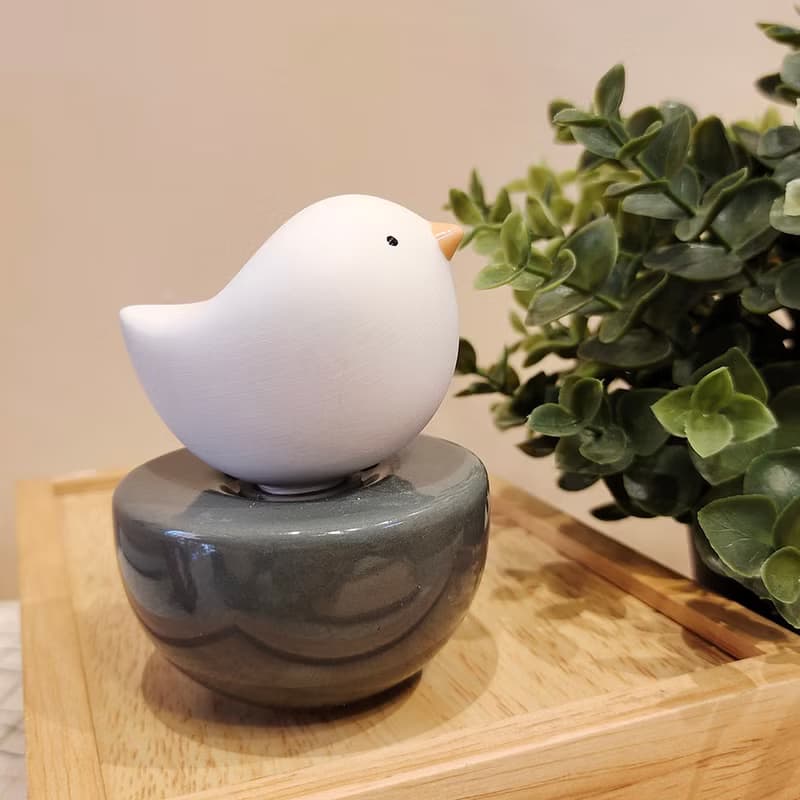 Ceramic Bird Set (Bebe Bird, Oval Bird)