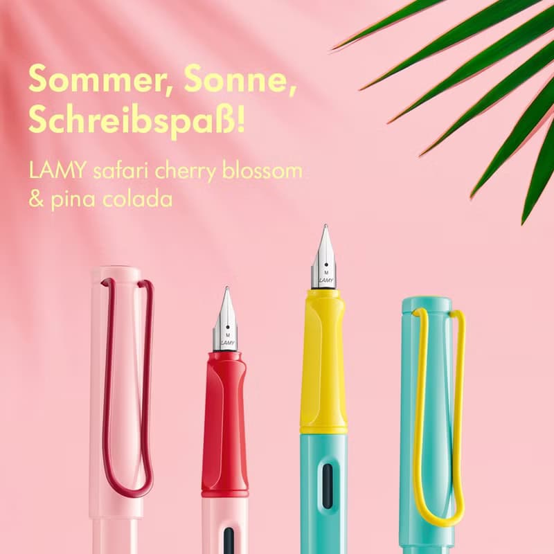 【雷雕刻字】LAMY 自動鉛筆 / SAFARI 2024 限量 - 夏日粉紅
