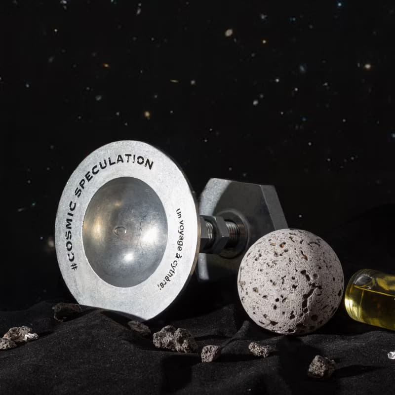 【福利品】太空人火山岩星球發射台擴香石 重逢