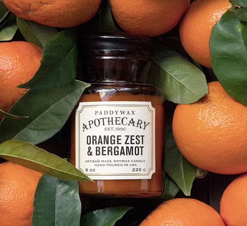 Paddywax Apothecary Orange Zest & Bergamot柑橘佛手柑香氛蠟燭