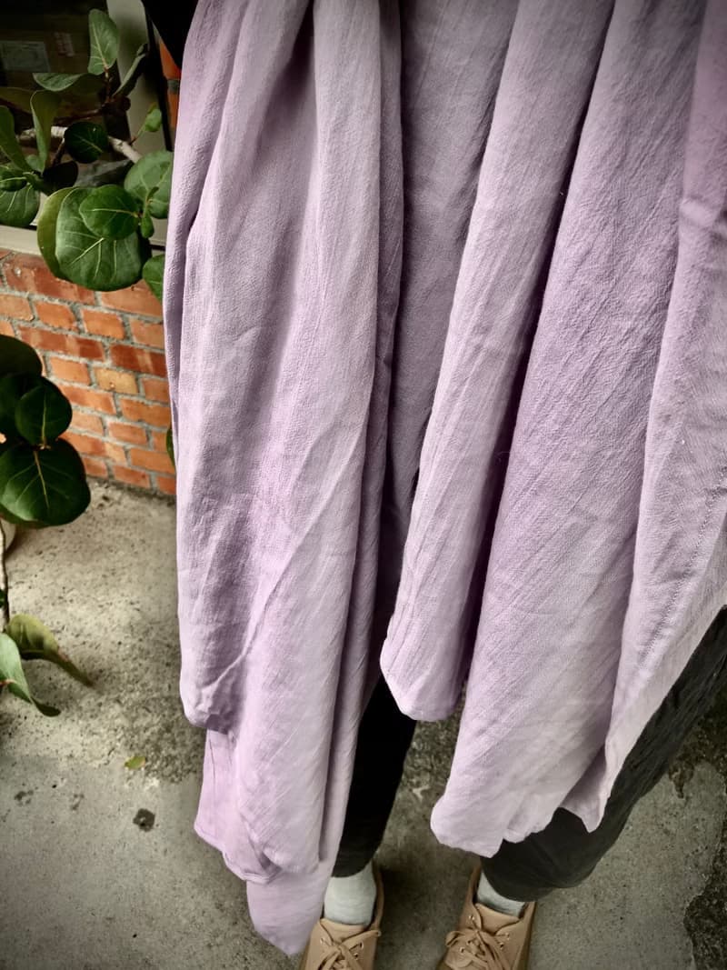 生地棉染圍巾