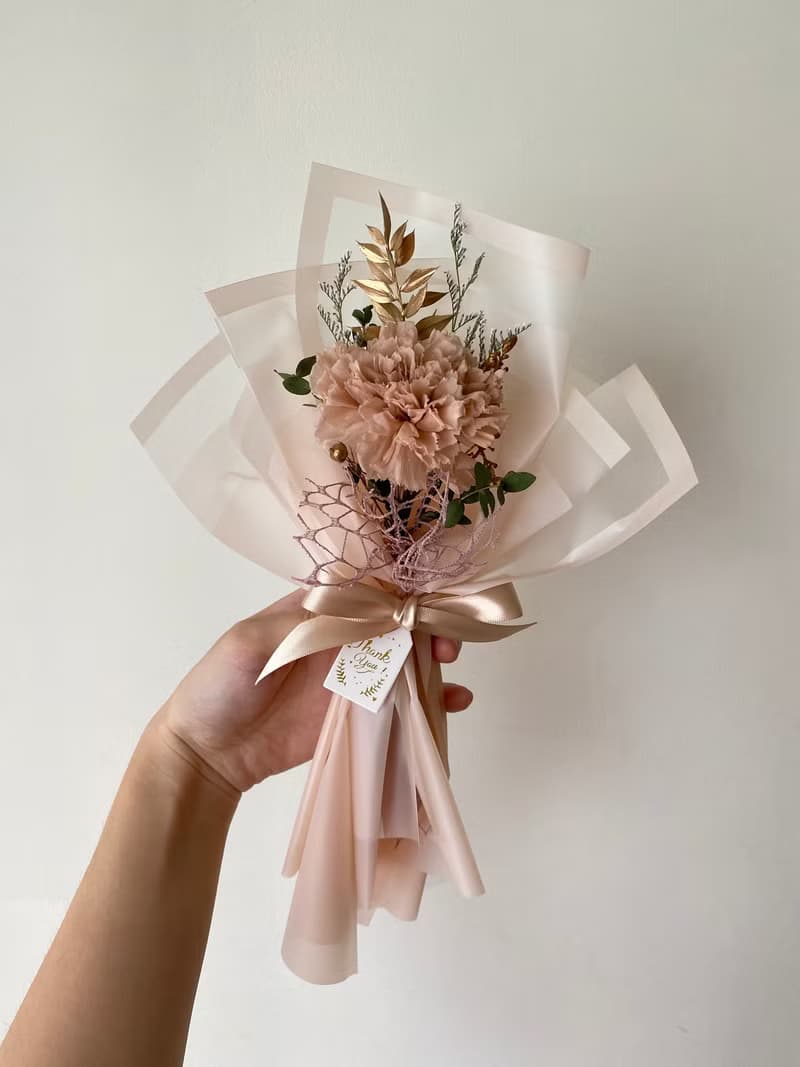 永生康乃馨.母親節禮物.母親節花禮.母親節花束.康乃馨花束