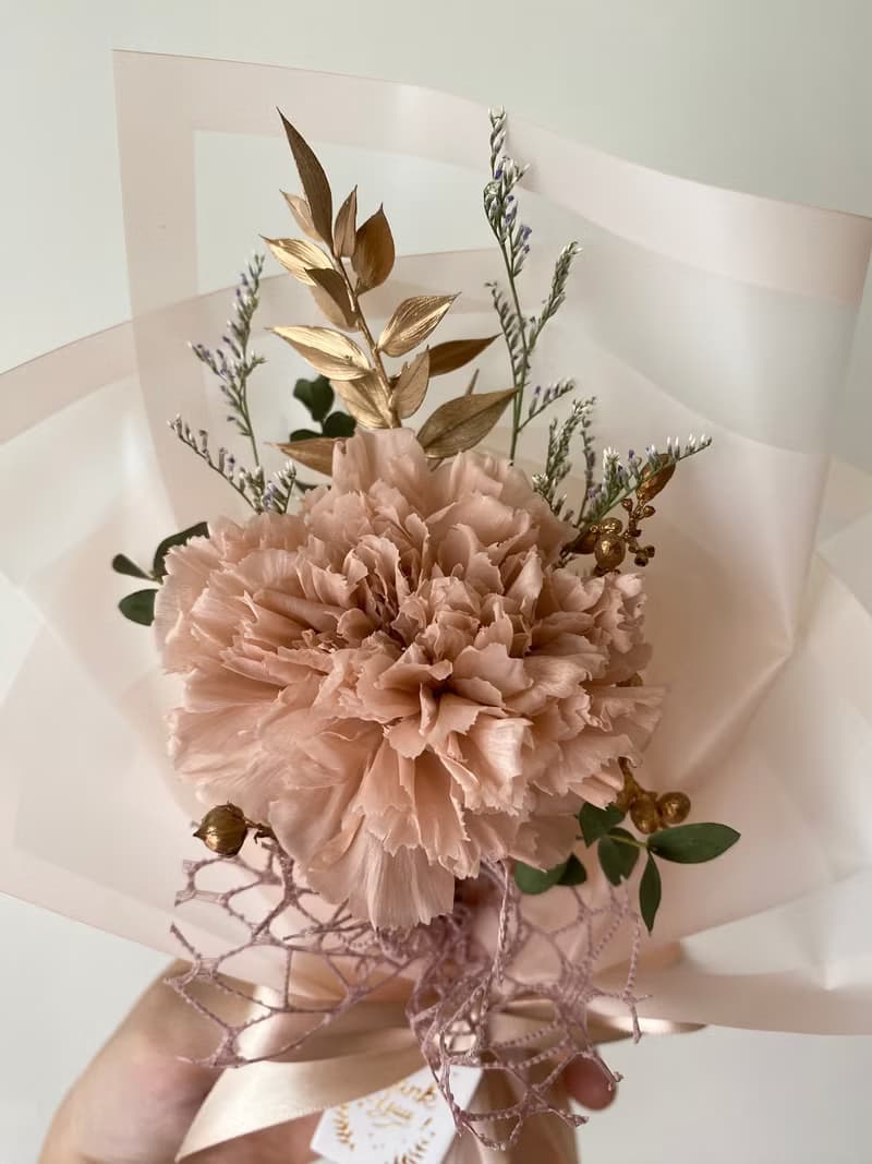 永生康乃馨.母親節禮物.母親節花禮.母親節花束.康乃馨花束