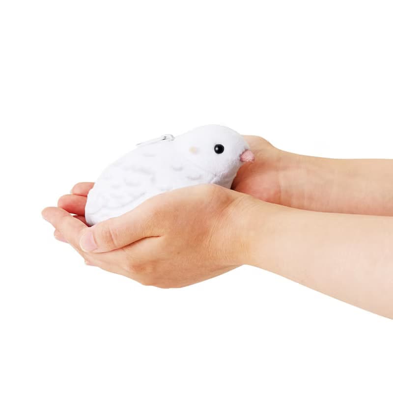 【YOU+MORE!】迷你鵪鶉造型收納零錢包