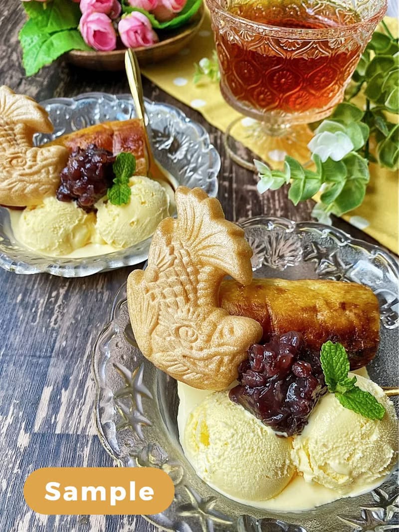 【日本百年老店 】名古屋銘菓  / 鯱最中 手作材料組合包 / 8入裝