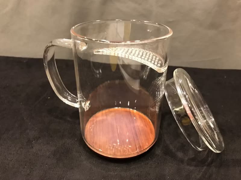 玻璃月牙馬克杯