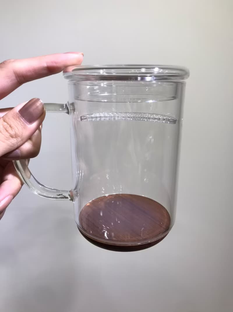 玻璃月牙馬克杯