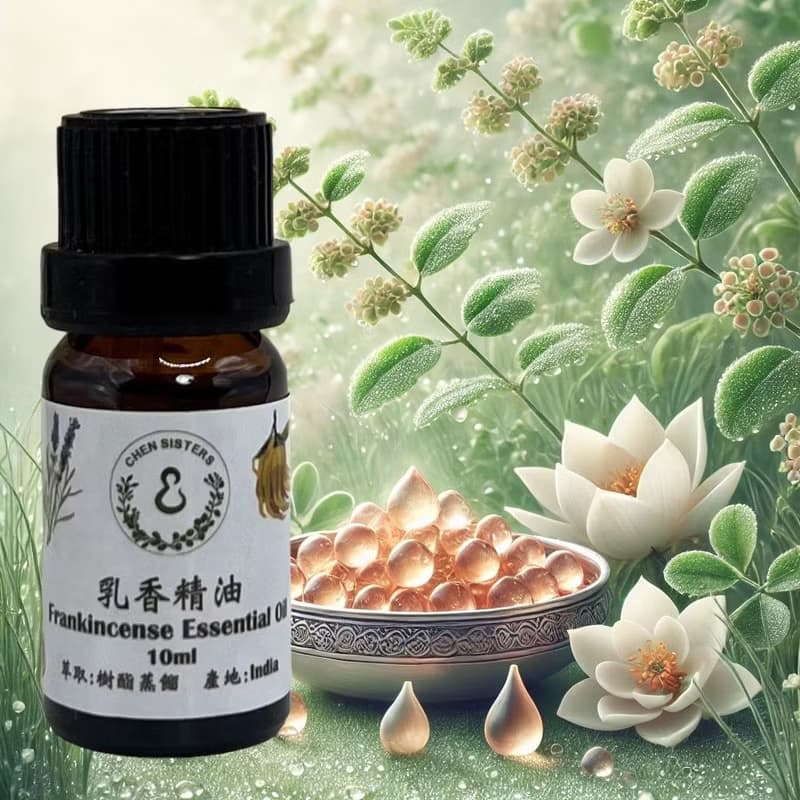 冥想系精油 印度乳香精油 100%純天然 10ml/50ml 送精美擴香石