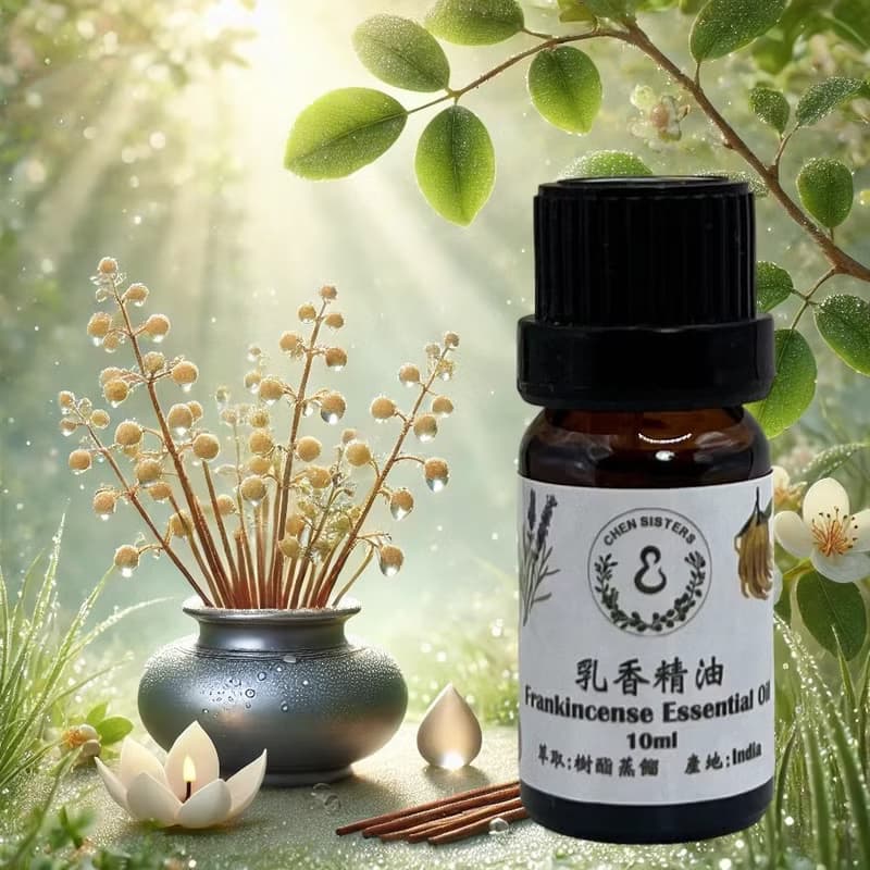 冥想系精油 印度乳香精油 100%純天然 10ml/50ml 送精美擴香石
