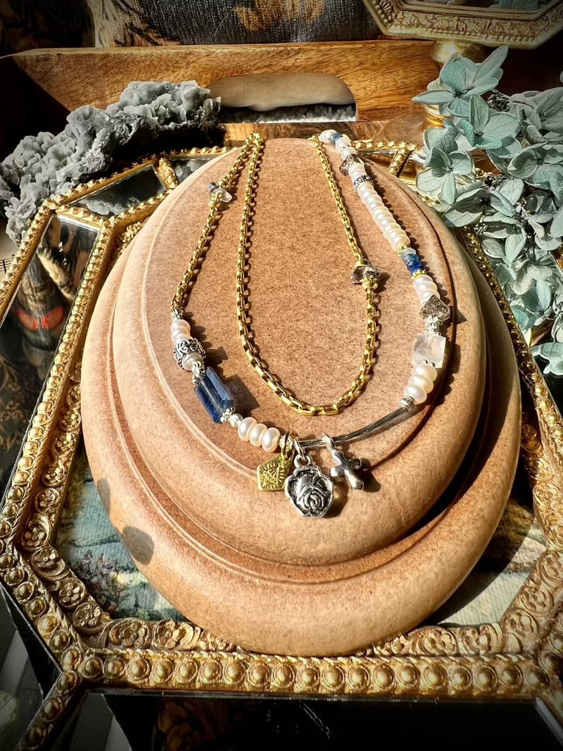 -療傷之歌-天然水晶手鏈/黃銅手鍊